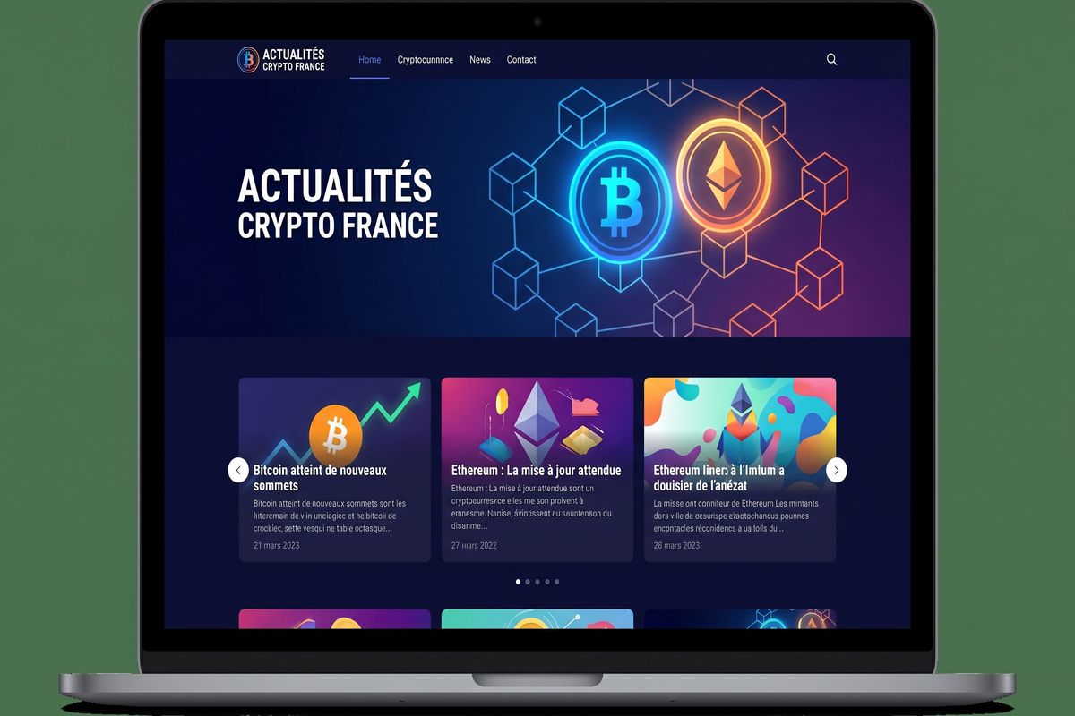 Cryptocurrency News Platform